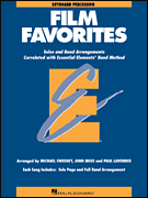 Essential Elements Film Favorites Mallet Percussion band method book cover